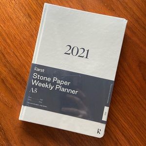 Brand new Karst Stone paper planner